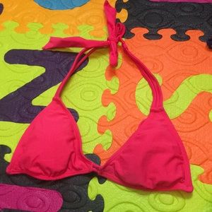 Pink swim top